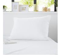 SWEETNIGHT Protège-oreiller imperméable anti-acariens NOEMIE 50x70 cm - Blanc