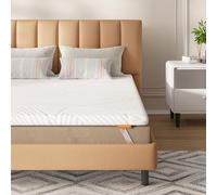 Sweetnight Surmatelas 120 x 200 cm, 5 cm de hauteur, en mousse à mémoire de forme, certifié Oeko-Tex, respirant, pour caravane, canapé-lit, housse amovible et lavable