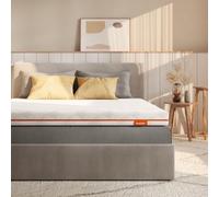 Sweetnight Surmatelas 135x190x10cm en Mousse à Mémoire de Forme de Gel - Matelas 1 Personne Moelleux, Cohésion