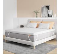 Sweetnight Surmatelas 140x200x7cm en Mousse à Mémoire de Forme de Gel, Matelas 2 Personnes, Housse Lavable, Moelleux 7cm