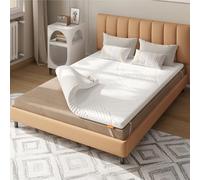 Sweetnight Surmatelas 90x200x5cm en Mousse à Mémoire de Forme de Gel, Matelas 1 Personne, Moelleux, Classique