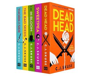 Sweetpea Series 5 Books Collection Set By C. J. Skuse (Sweetpea, In Bloom, Dead Head, Thorn in my Side & The Bad Seeds)