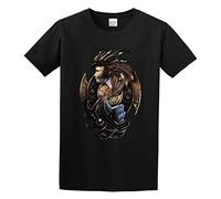Sweetrip Men's T-Shirt Baldurs Gate II Shadows of Amn, Computer Game, Black 3XL