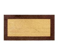 SWEETSOL-Tapis brosse en coco marron Sweetsol - 60 x 40 cm