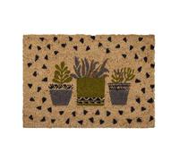 SWEETSOL-Tapis brosse intérieur en coco imprimé cactus Sweetsol - 60 x 40 cm