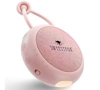 Sweety Fox Machine Bruit Blanc Enfant, Veilleuse Bruit Blanc, USB-C, Rose | 16 sons apaisants · 125 g ultra-léger · Autonomie 30h · Minuterie intelligente