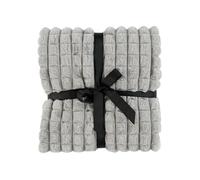 Sweety - plaid - 150x200 cm - en velours - Gris