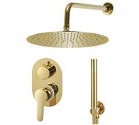 SWEETY Système de douche Accessoires de salle de bain Acier inoxydable 201 Doré FR37