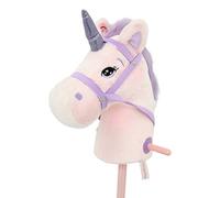 Sweety Toys 10547 Cheval à Baiser Licorne Rose avec Fonction hennissement et Bruit de Galop