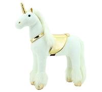 Sweety Toys 11292 Cheval Debout Licorne 80 cm avec Base en Acier