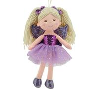 Sweety Toys 11766 Poupée en Peluche fée Princesse Violet 30 cm