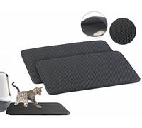 SweetyPet 2 tapis de litière imperméables - 65 x 45 cm