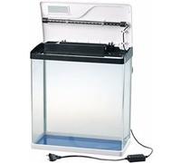 Aquarium complet - SWEETYPET - 40 L - LED Bleu/Blanc - Verre - Design compact
