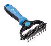 SweetyPet Brosse de démêlage double face pour chiens et chats à poils longs
