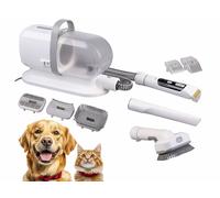 SweetyPet Tondeuse pour animaux avec aspirateur, séchoir et brosses