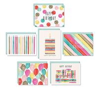 Sweetzer & Orange Cartes d'anniversaire Lot de 48