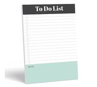 Sweetzer & Orange Liste de tâches Notepad de Planificateurs de bloc-notes magnétiques - Listes de vérifications quotidiennes faciles à lire, liste de contrôle pour l'épicerie