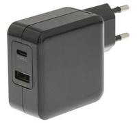 Sweex CH-015BL Charger 2 - Sorties 4.8 A Usb / Usb-c Noir