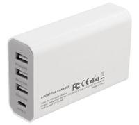 Sweex CH-017WH Charger 4 - Sorties 8 A Usb / Usb-c Blanc Blanc