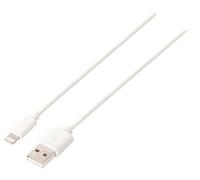 Sweex smca 0312-01 Câble de Chargement et de données USB, USB A 8 Broches Lightning mâle 1 m Blanc