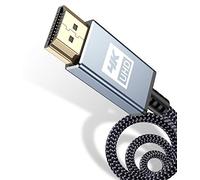 sweguard Câble HDMI 2.0 tressé 4K à 60 Hz 2K à 144 Hz Prend en charge 3D UHD 2160p HD 1080p Ethernet HDCP 2.2 ARC Compatible Fire TV, Xbox, PS5/4/3, Blu-ray, Sky, moniteur, ordinateur portable, PC 5 m