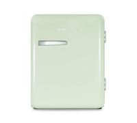 SWEISS Mini Bar Vintage 31L WEISS7, Mini Frigo Compact Design Rétro, Réfrigérateur Silencieux 24 dB pour Chambre, Bureau, Boissons ou Cosmétiques, Température réglable 6°-15°C, Vert