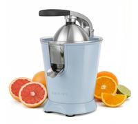 SWEISS Presse-agrumes électrique professionnel ZEST6, Bec verseur anti-gouttes, Compatible lave-vaisselle, Appareil silencieux, Bras articulé puissant 160W, Bleu