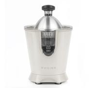 SWEISS Presse-agrumes électrique professionnel ZEST8, Bec verseur anti-gouttes, Compatible lave-vaisselle, Appareil silencieux, Bras articulé puissant 160W, Beige