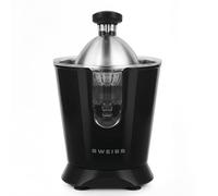 SWEISS Presse-agrumes électrique professionnel ZEST9, Bec verseur anti-gouttes, Compatible lave-vaisselle, Appareil silencieux, Bras articulé puissant 160W, Noir