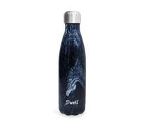 S'well Bouteille d'eau originale, marbre azurite, 500ml. Bouteille à boissons isolée sous vide pour conserver les boissons froides et chaudes - Bouteille d'hydratation en acier inoxydable sans BPA pour les déplacements, bleue