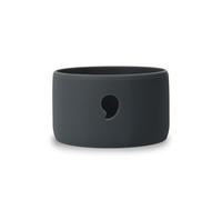 S'well Butoir en silicone moyen, Gris, Convient aux bouteilles de voyage de 340ml, 470ml, et 590ml et aux bouteilles d'eau de 740ml, Prise en main antidérapante et protection facile à glisser