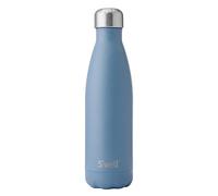 S'well Gourde en acier inoxydable, 500 ml, bleu (Desert Sky), triple couche d’isolation sous vide, garde les boissons froides 36 heures et chaudes 18 heures, sans BPA, idéale pour les déplacements