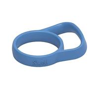 S'well Poignée en silicone, bleu, compatible avec les bouteilles de 470 ml, léger avec une poignée flexible et confortable à transporter, design innovant