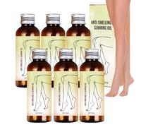 Swellclear Huile de massage pour les jambes, lotion de massage du sommeil, thérapie de massage apaisante, raffermissement du corps, aide à lisser l'apparence, améliore la structure de la peau, remplit