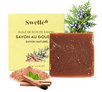 SWELLE Savon Goudron de Genévrier & Bois de Santal - Visage Corps 1x140g