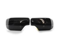 SWEPER Coques Remplacement rétroviseurs Auto pour BMW E46 E39 pour Berline pour Touring 1998 1999 2000-2005 Couvercles Rétroviseur Noirs Capuchons Latéraux (Couleur : Noir)