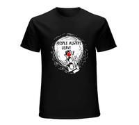 SwePerfQ One Tree Hill People Always Leave for Male Mens T-Shirt Black Unisex Mens Tees S