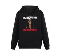 SwePerfQ System A Down Mezmerize Mens Sweatshirts Black Unisex Mens Pullover Hoodies XL