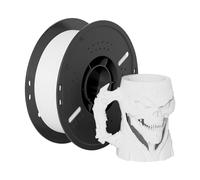SWER Filament PETG pour imprimante 3D, précision dimensionnelle +/- 0,03 mm, 1,75 mm, bobine de 1 kg, blanc