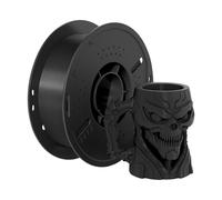 SWER Filament PETG pour imprimante 3D, précision dimensionnelle +/- 0,03 mm, 1,75 mm, bobine de 1 kg, noir