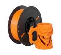 SWER Filament PETG pour imprimante 3D, précision dimensionnelle +/- 0,03 mm, 1,75 mm, bobine de 1 kg, orange