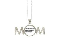 Swerve Out Of My Way Collier Art Déco Mode Fête des Mères Cadeau pour Maman Nana Grandma Bijoux Anniversaire, M