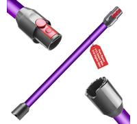 Swetfela Tube Extension pour Dyson V12 Detect Slim / V10 Digital Slim Aspirateur，Accessoire de Tube Rallonge avec Dégagement Rapide 74cm，Rechange pour Tuyau D'aspiration (Violet）