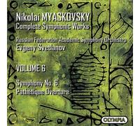 Swetlanow - Myaskovsky : Complete Symphonic Works Vol. 6-Symphonie N 6 [Import]