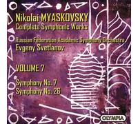 Swetlanow - Myaskovsky : Complete Symphonic Works Vol. 7-Symphonies N 7 & N 26 [Import]