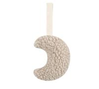 Swetopq Clip Tétine pour Bébé Pendentif Anneau Dentition pour Bébé Ornement Lune 3D Porte-Peluche Factice Attache-tétine Produit Essentiel pour Bébé Jouet pour Garçons Bébés