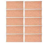 SWETRACE 10 Feuilles de Cèdre Naturelles pour Boîte à Cigares, Copeaux de Cèdre 10 Pcs pour Humidification et Aromatisation, Accessoires pour Cave à Cigares, pour Stockage et Conservation