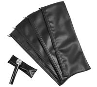 SWETRACE Étui de Rangement Micro Portable 12.01In Fermeture Éclair Protection Anti-Poussière et Rayures pour Microphone Karaoké et Usage Extérieur