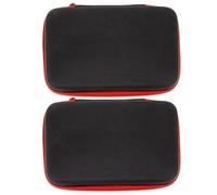 SWETRACE Étui de Rangement Noir pour Piano à Doigts Kalimba 2pcs en Eva Résistant la Déchirure Paquet de Transport Portable et Respirant pour Petits Instruments