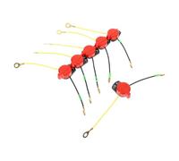 SWETRACE Interrupteur Marche/arrêt pour Groupes Électrogènes et Tondeuses à Gazon, Plastique Solide Connexion Simple, 6 Pièces Sécurité Fiable Couleur Aléatoire